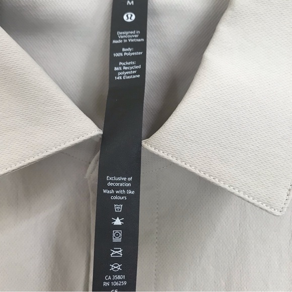 Lululemon Moon Drift Long Sleeve Shirt Stretch Shacket Minimalist Pockets Zipper - Picture 8 of 15